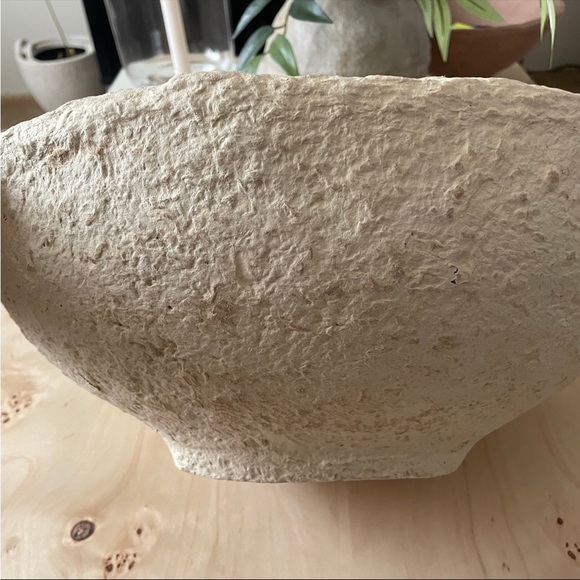 Oval Paper Mache Bowl - Picture 2 of 9